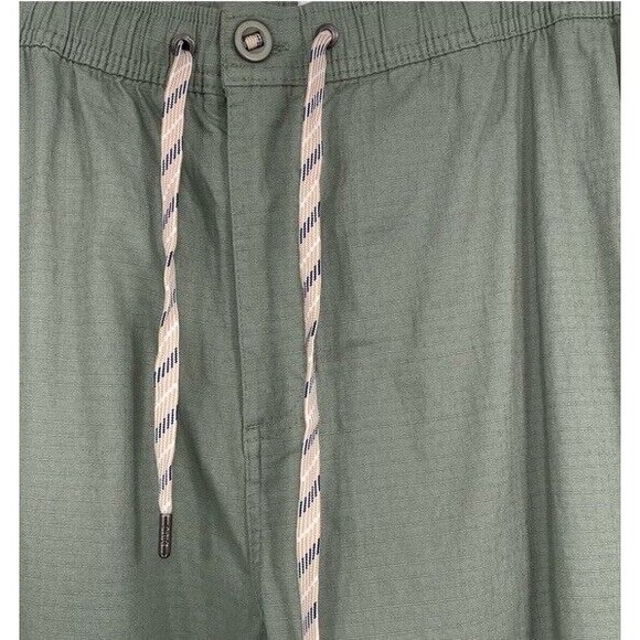 Onia All Terrain Ripstop Joggers Cotton Stretch Water Resistant Green Pants XL - Picture 4 of 9